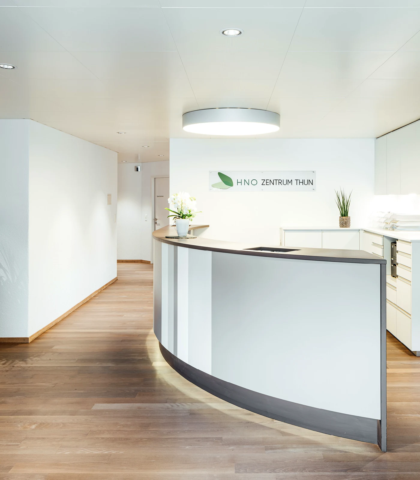 Behandlungsraum im HNO Zentrum Thun